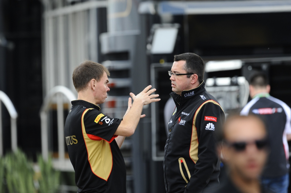 Alan Permane, Eric Boullier, Lotus, Kimi Raikkonen